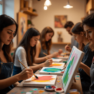 🎨 Intuitive Painting Session